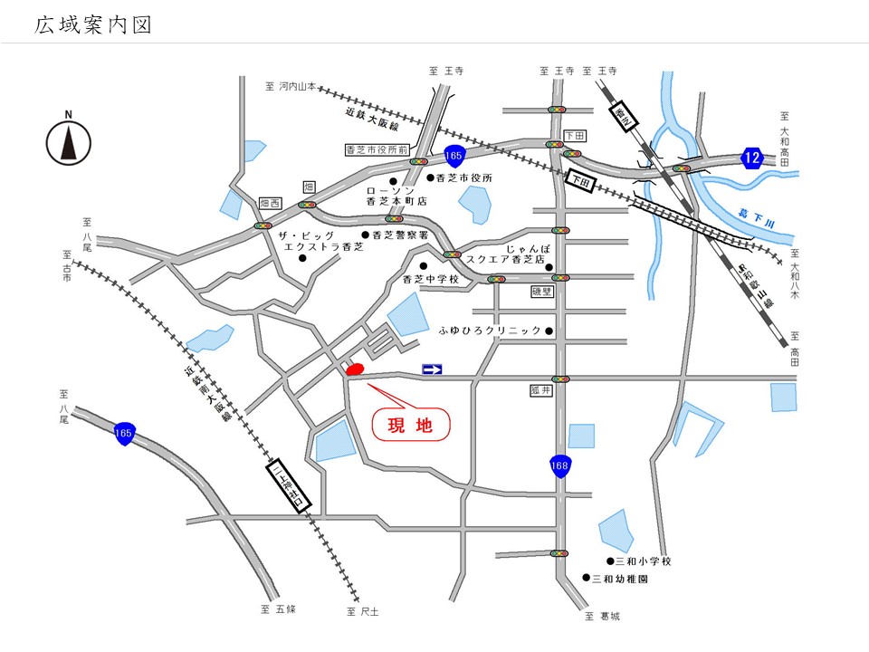 フォレストフィール磯壁 広域案内図