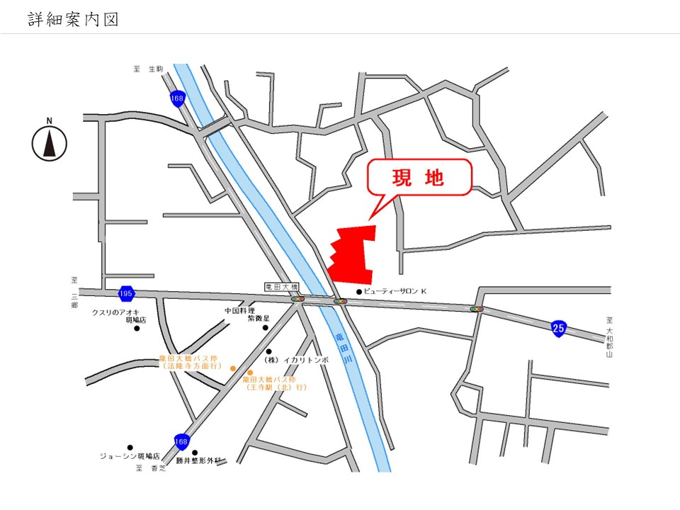 フォレストフィール龍田 詳細案内図