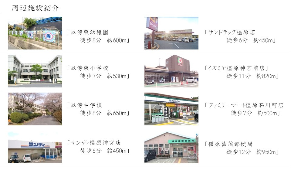 フォレストフィール大軽町 周辺施設紹介