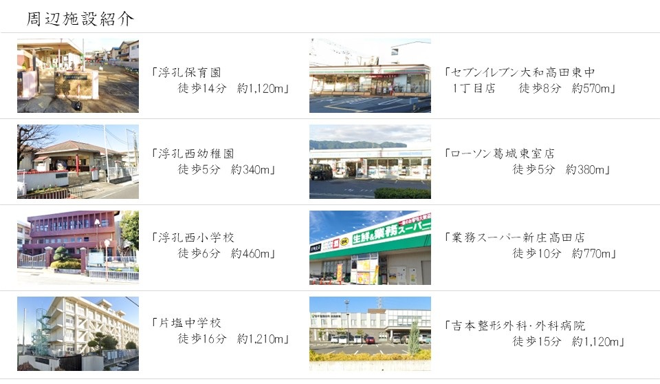 ブライトプレイス曾大根 周辺施設紹介